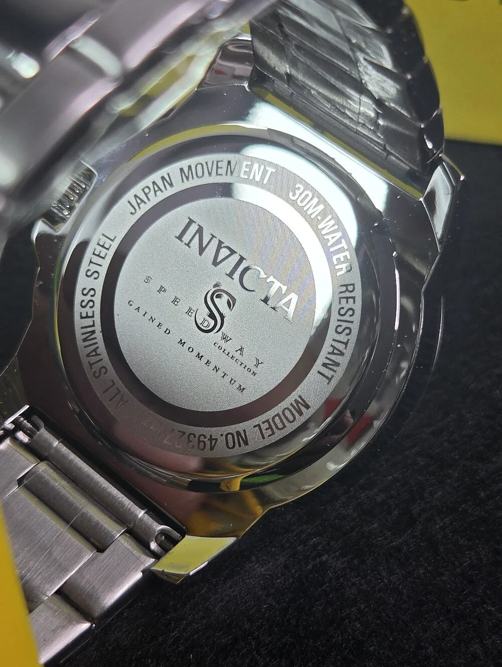 Invicta Men's Speedway Victorious 49327 Quartz 42mm Stainless Steel Green Dial